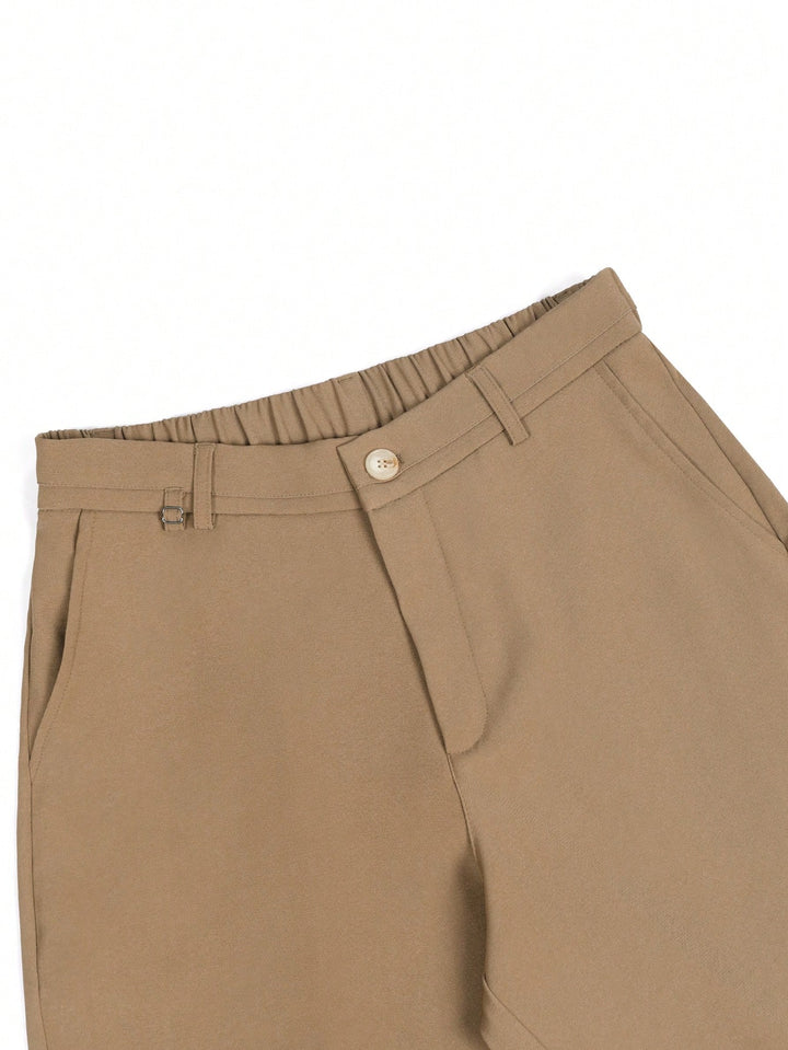 Pantaloni SHEIN, maro