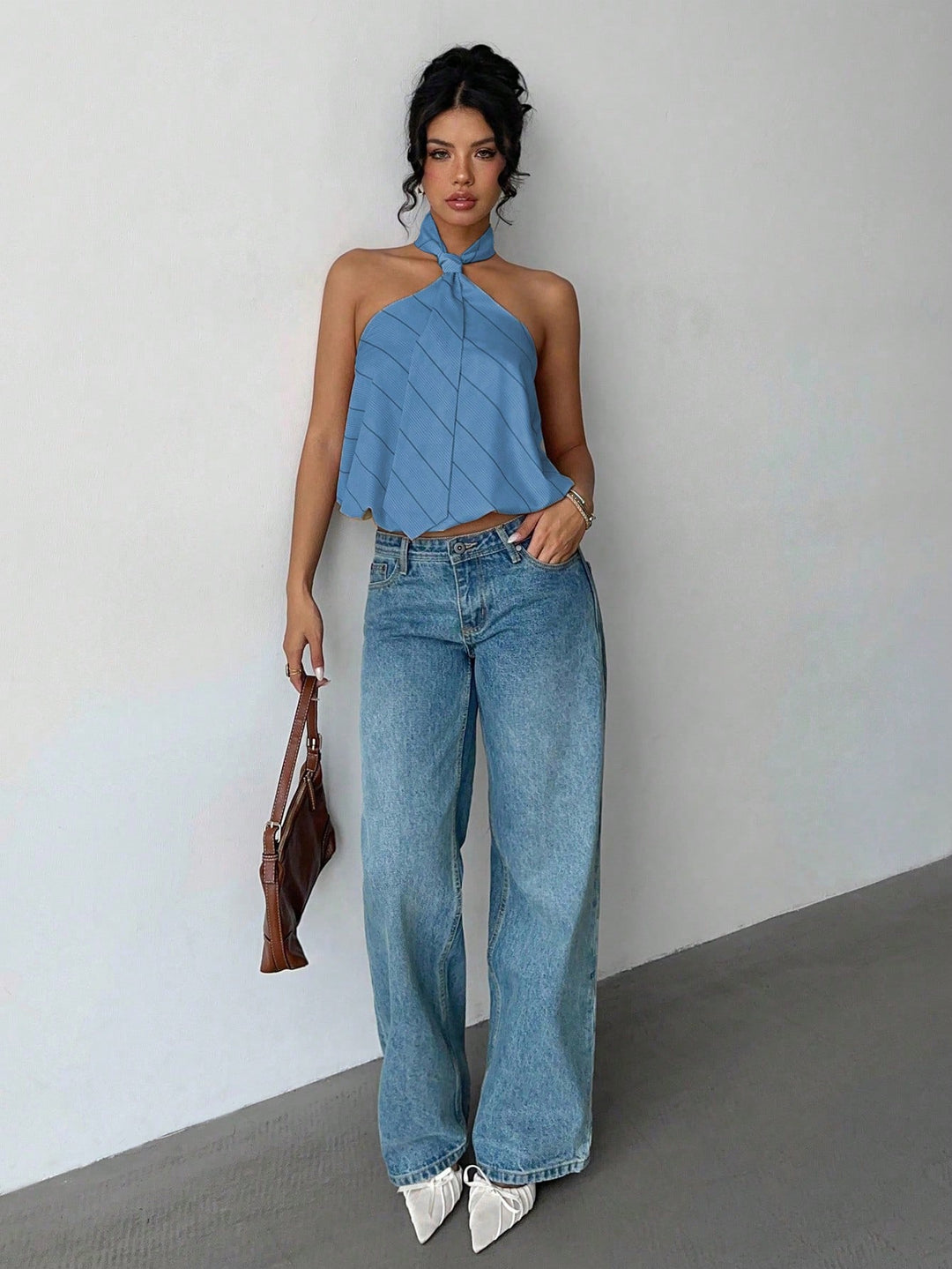 Top SHEIN, albastru