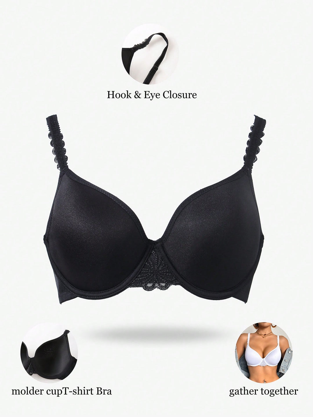 Sutien SHEIN, mix culori