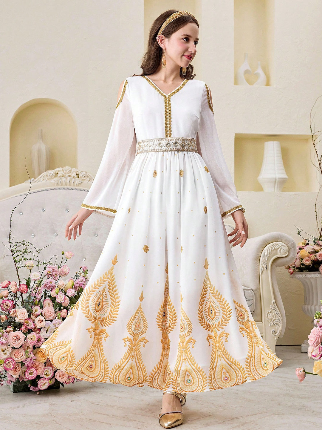 Rochie SHEIN, alb