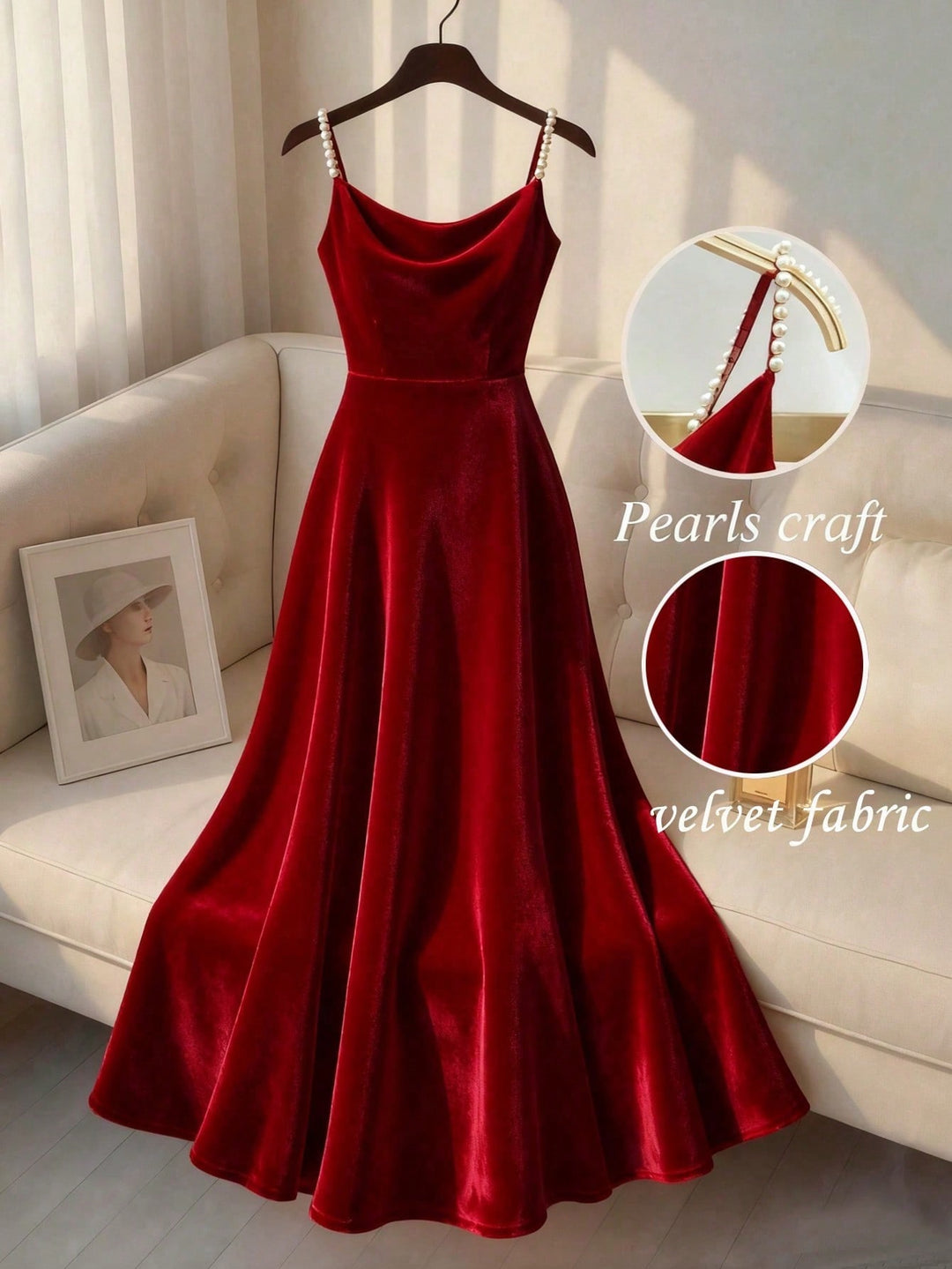 Rochie midi SHEIN, roșu