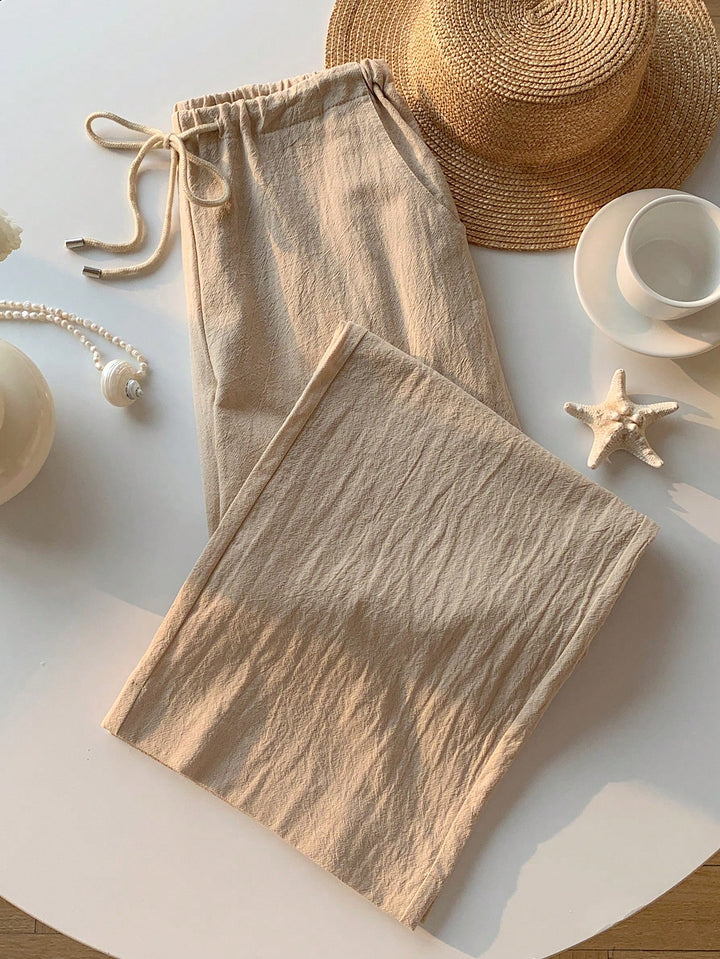 Pantaloni SHEIN, crem