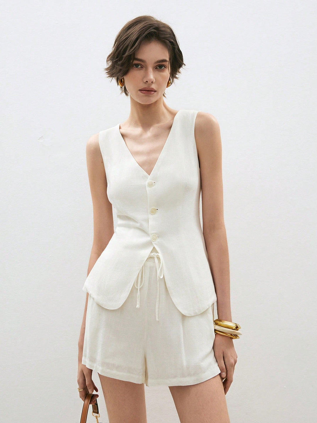 Costum SHEIN, alb