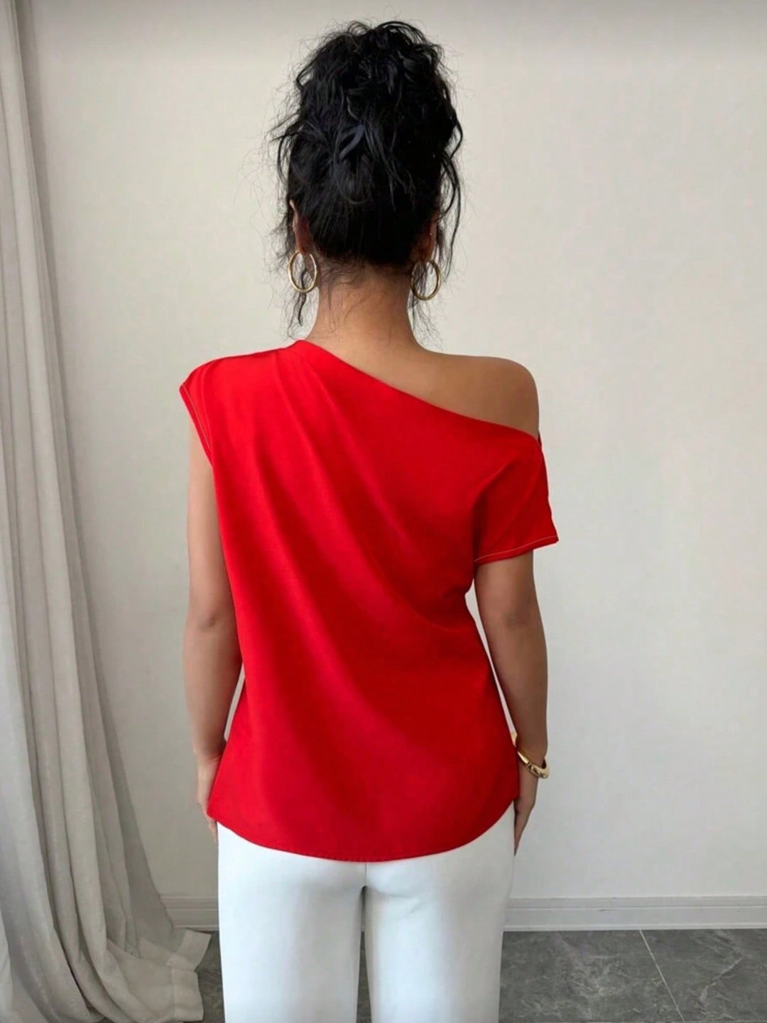 SHEIN blúz, piros