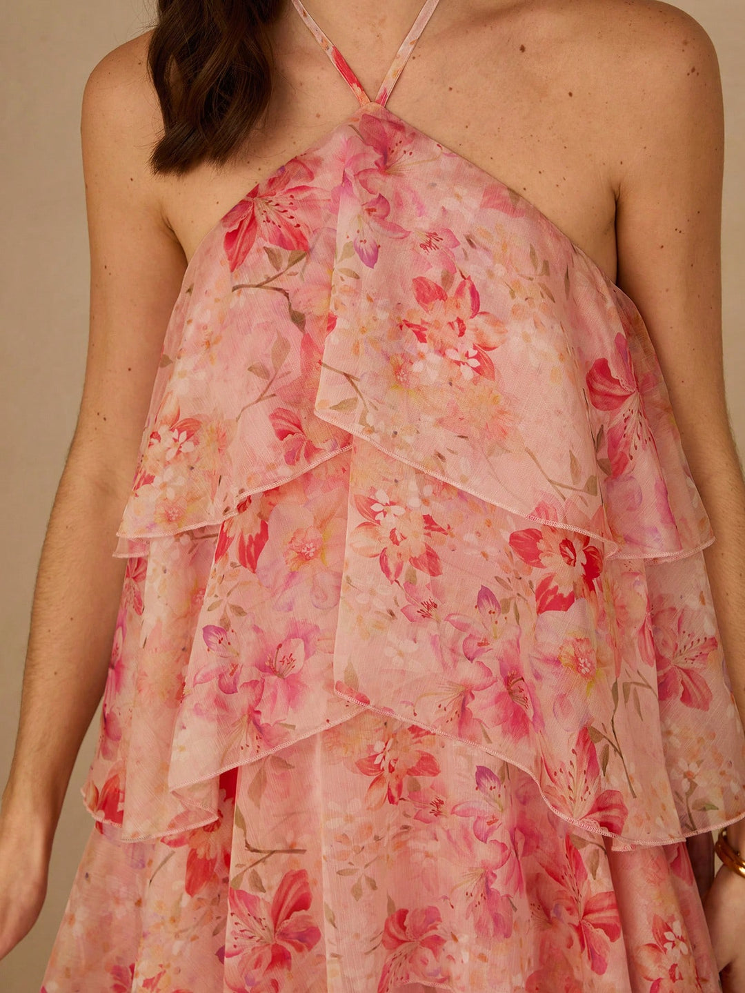 Rochie maxi SHEIN, roz