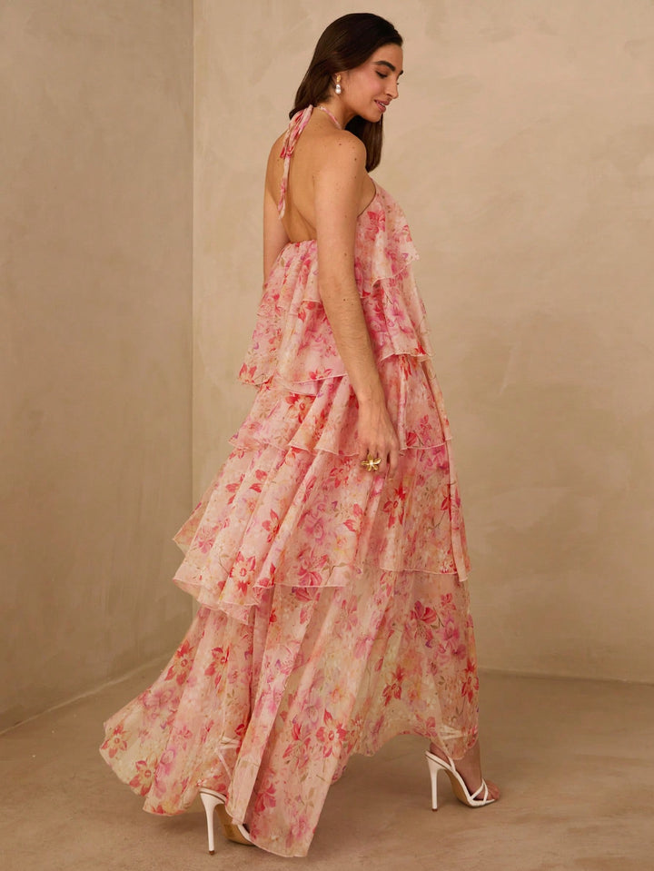 Rochie maxi SHEIN, roz