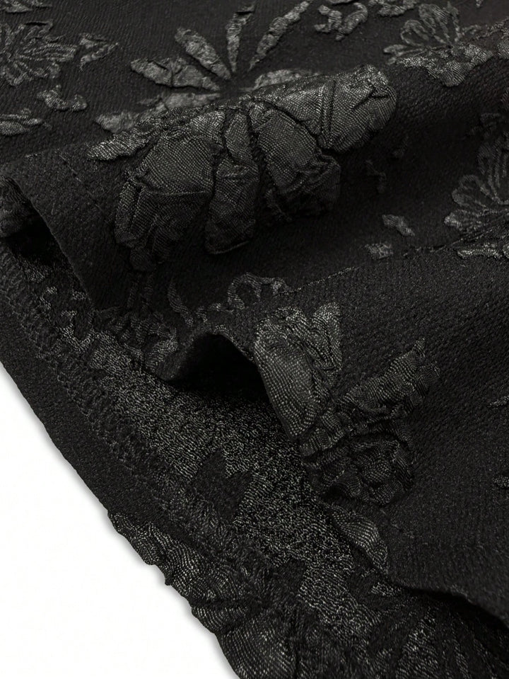 SHEIN miniszoknya, fekete