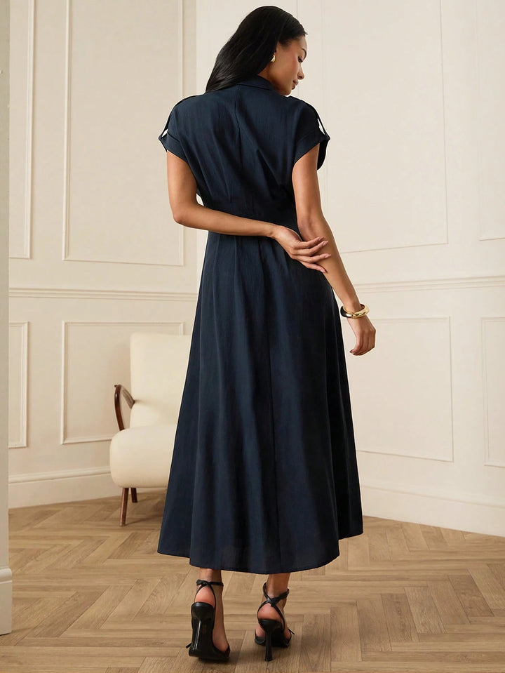 Rochie maxi SHEIN, albastru