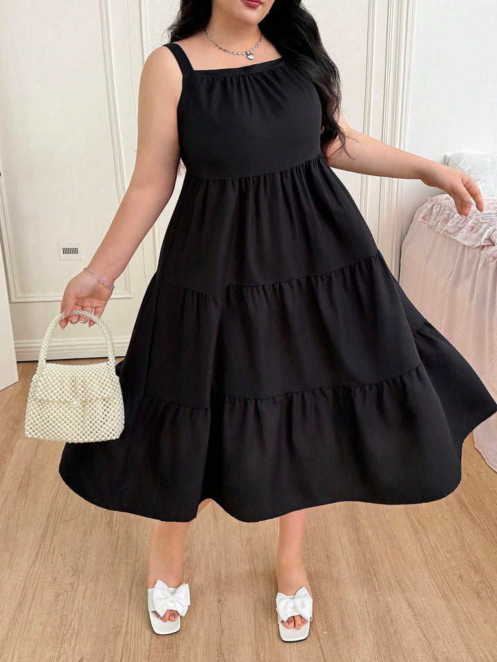 Rochie midi SHEIN, negru