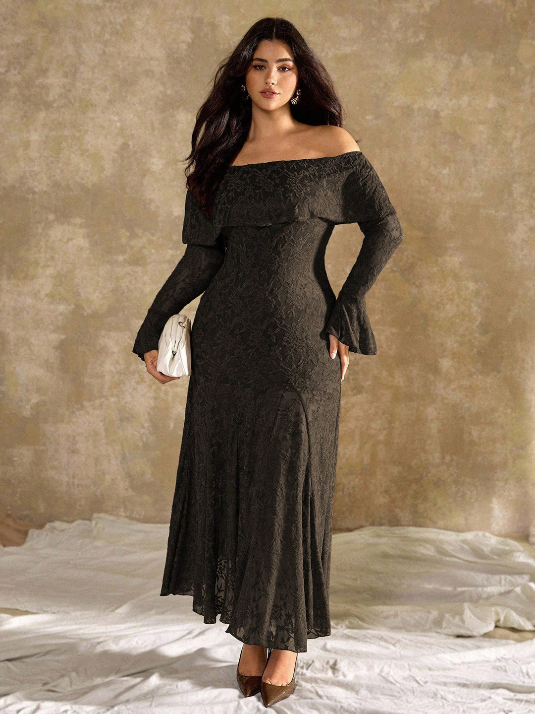 Rochie SHEIN, maro
