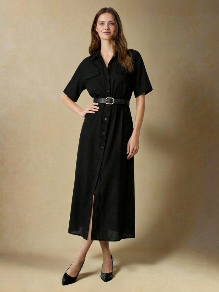 Rochie maxi SHEIN, negru