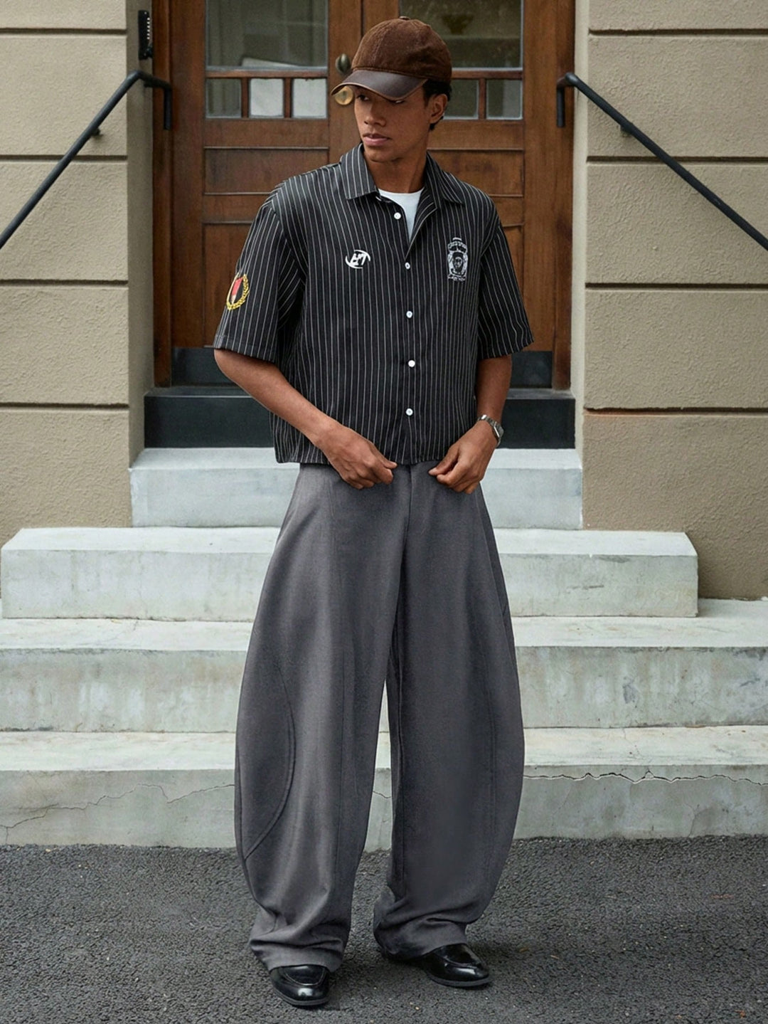 Pantaloni SHEIN, gri