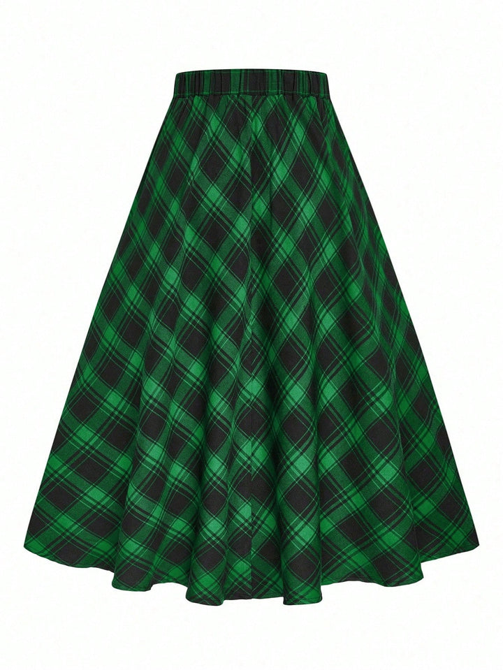 Fustă maxi SHEIN, verde