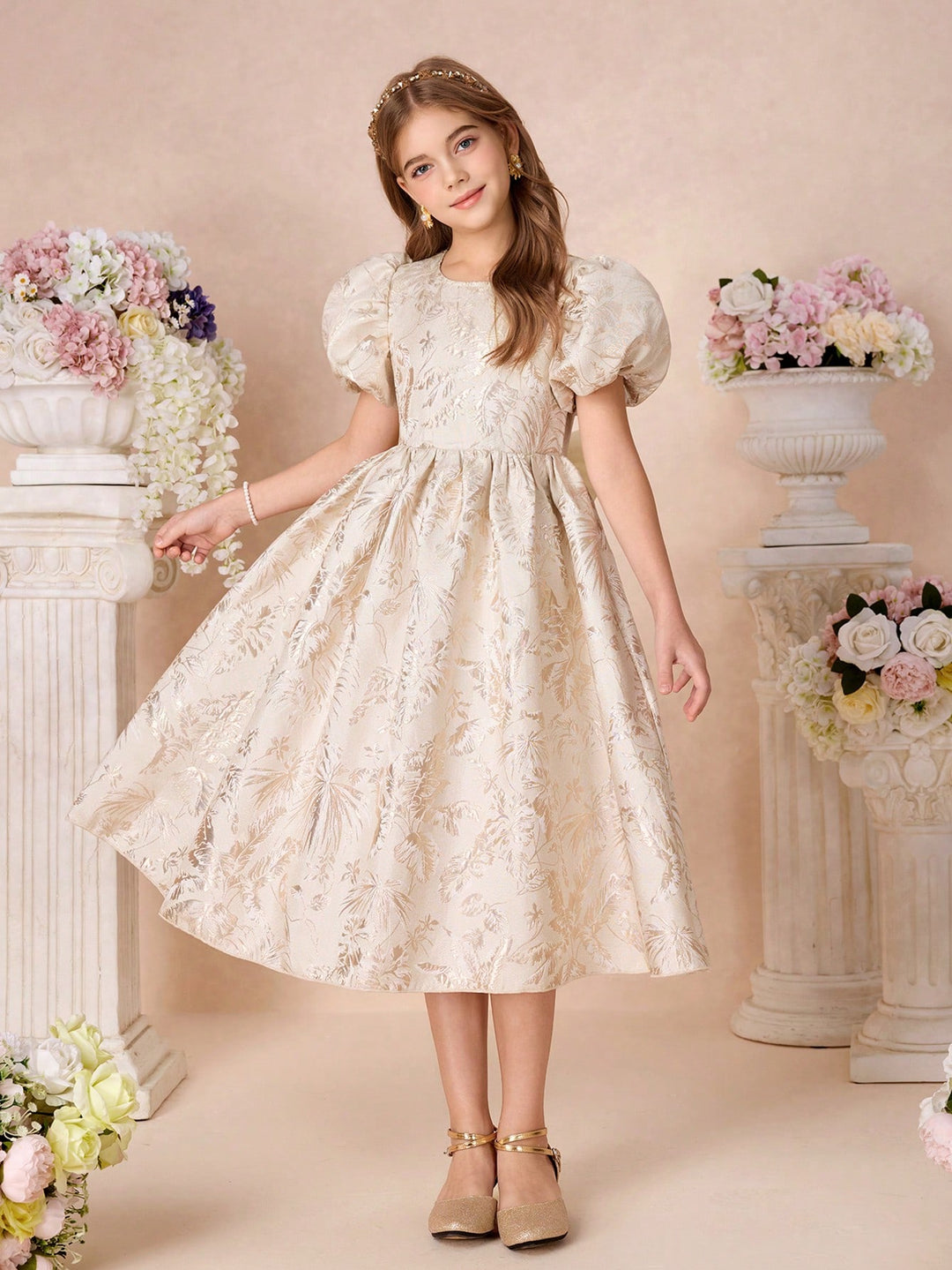 Rochie SHEIN, bej