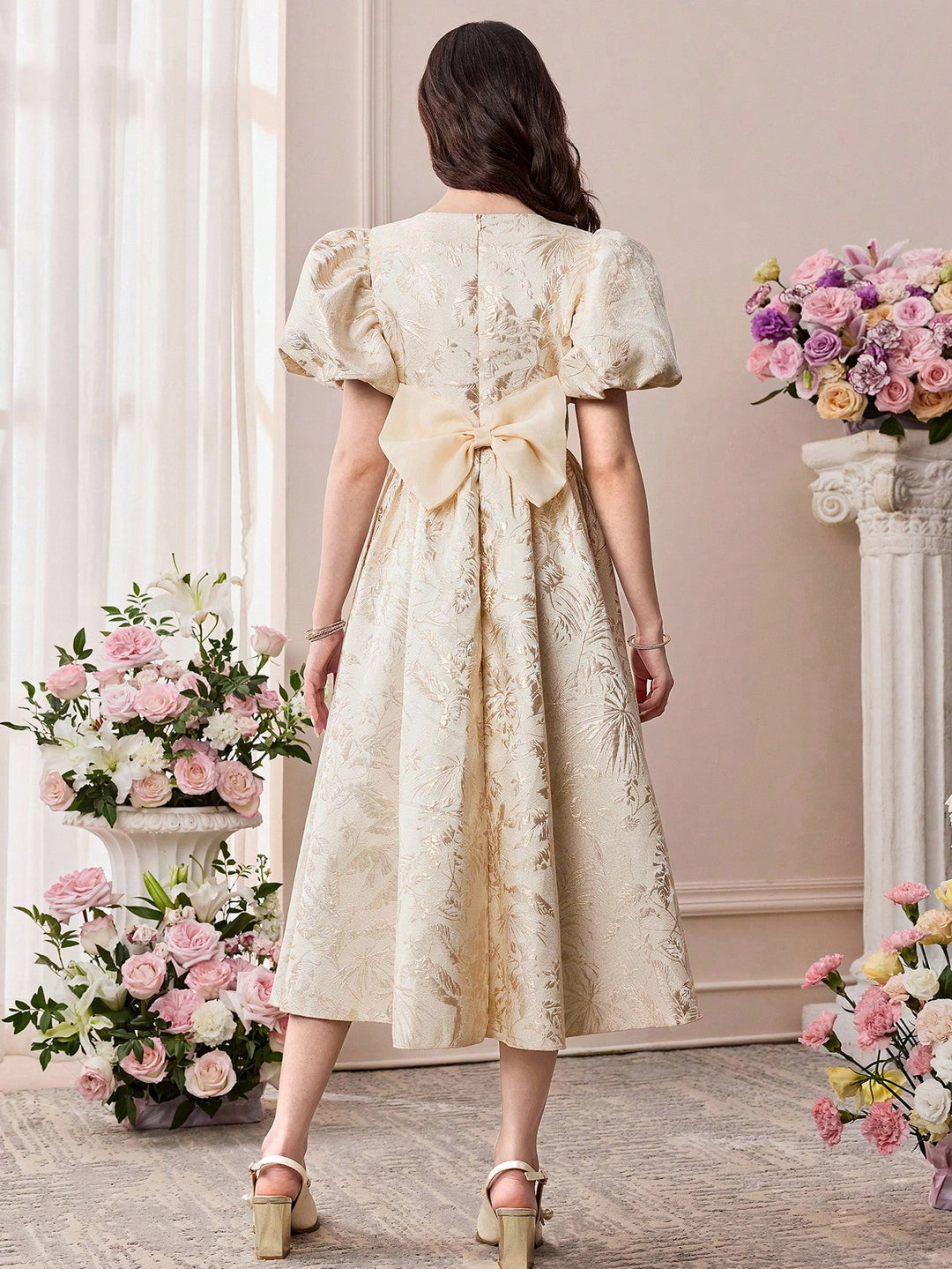 Rochie SHEIN, bej