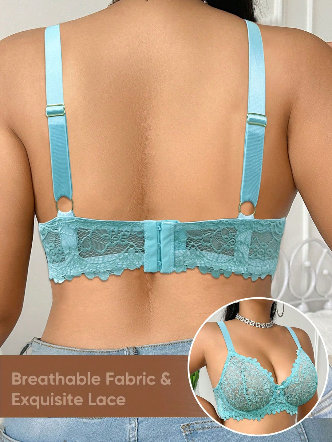Sutien SHEIN, verde