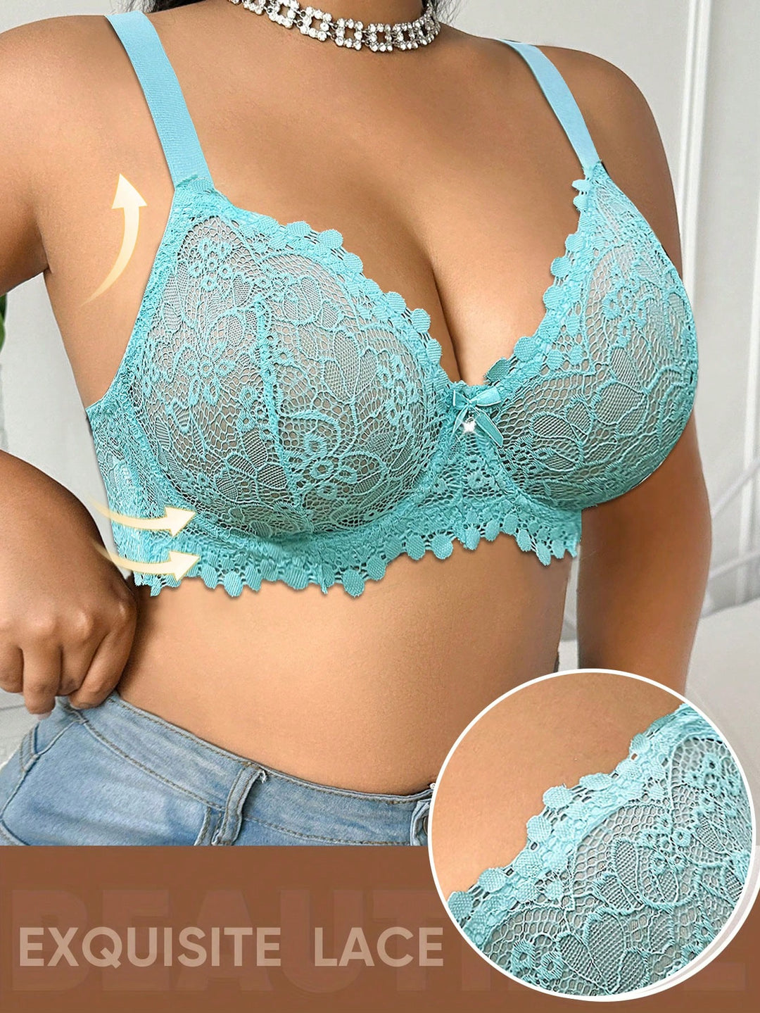 Sutien SHEIN, verde
