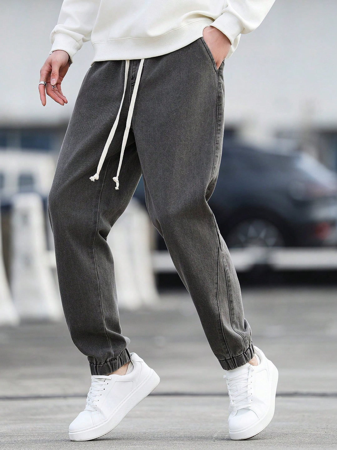 Jeans SHEIN, gri