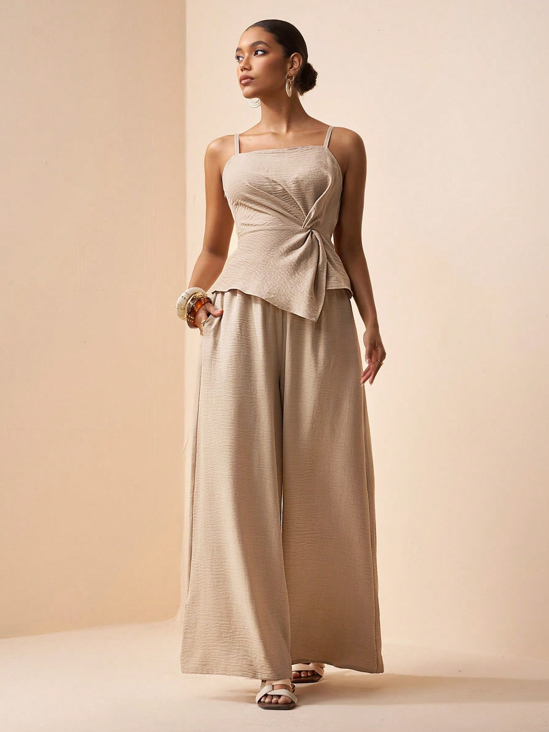 SHEIN szett, khaki