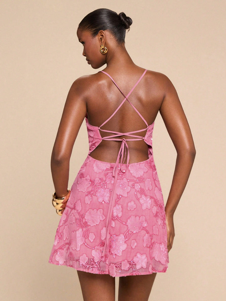 Rochie mini SHEIN, roz