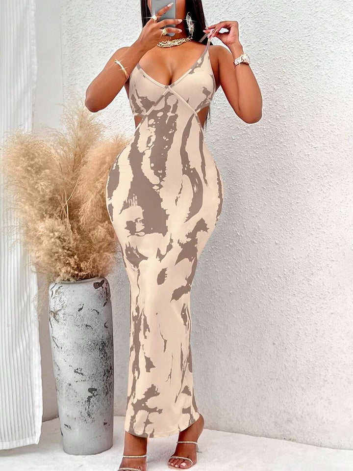 Rochie maxi SHEIN, mix culori