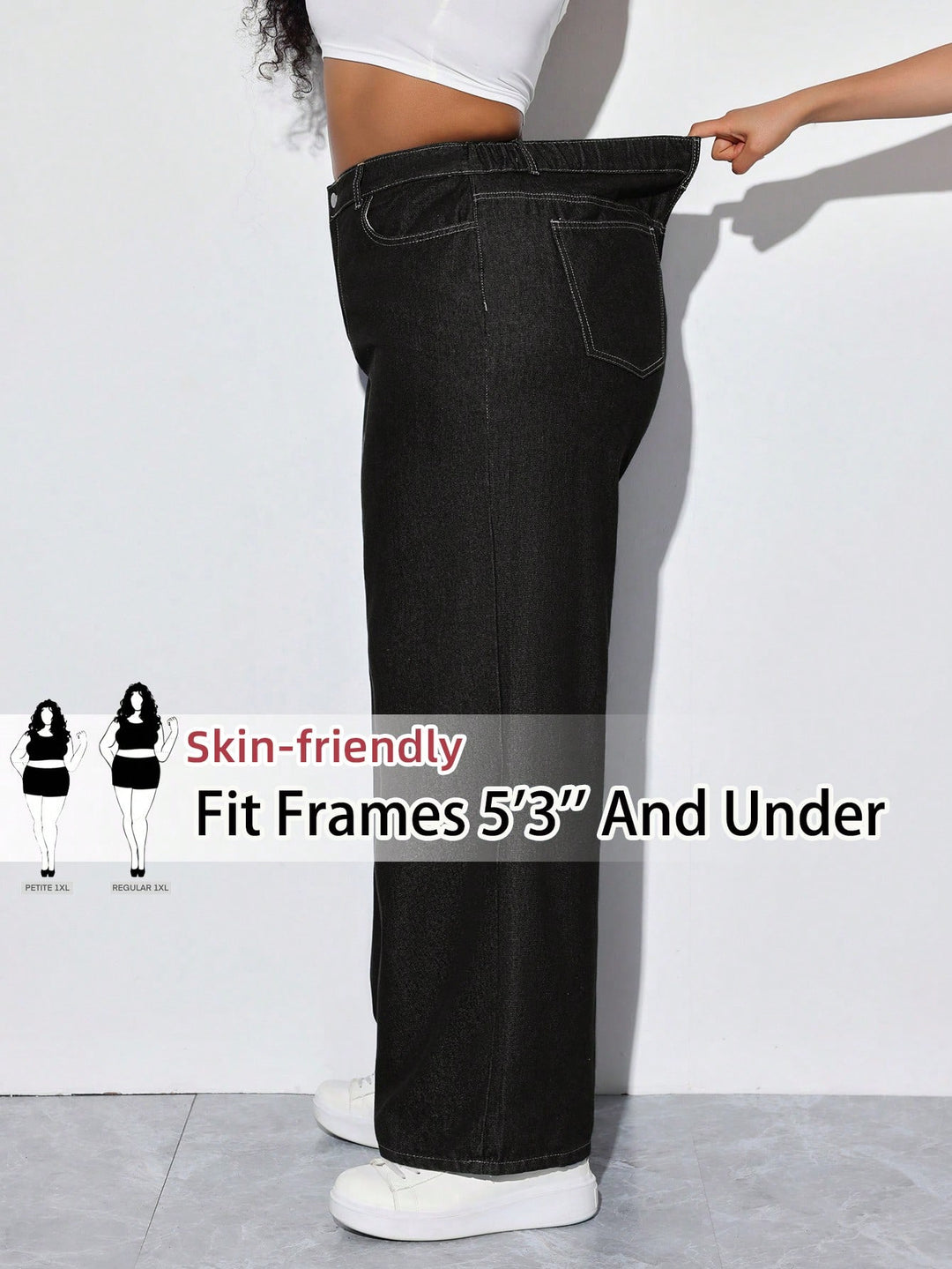 Jeans SHEIN, negru