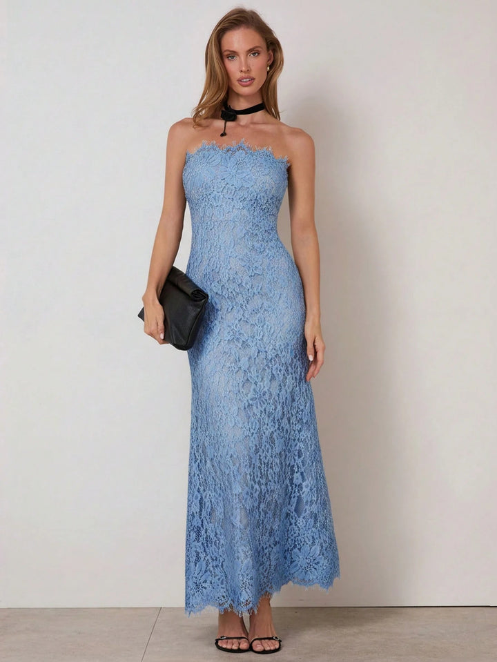 Rochie maxi SHEIN, albastru