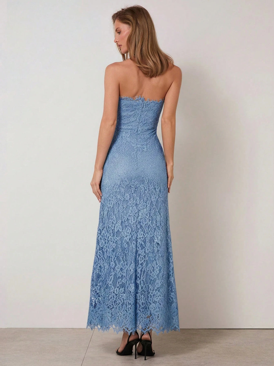 Rochie maxi SHEIN, albastru