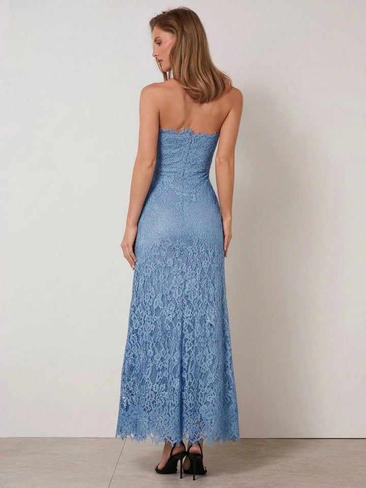 Rochie maxi SHEIN, albastru
