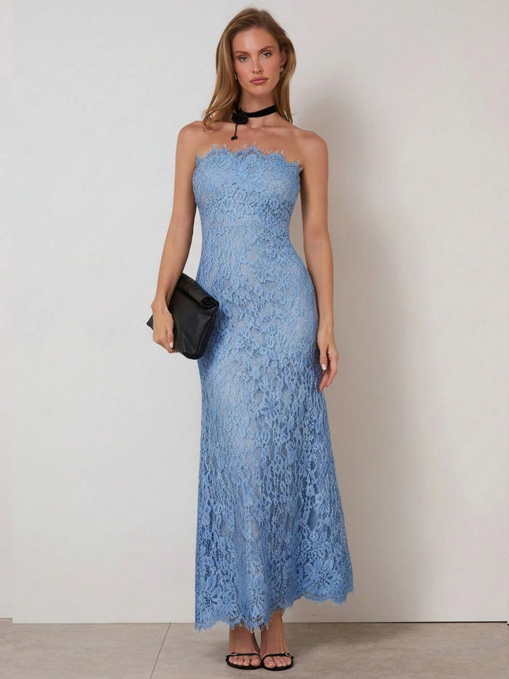 Rochie maxi SHEIN, albastru