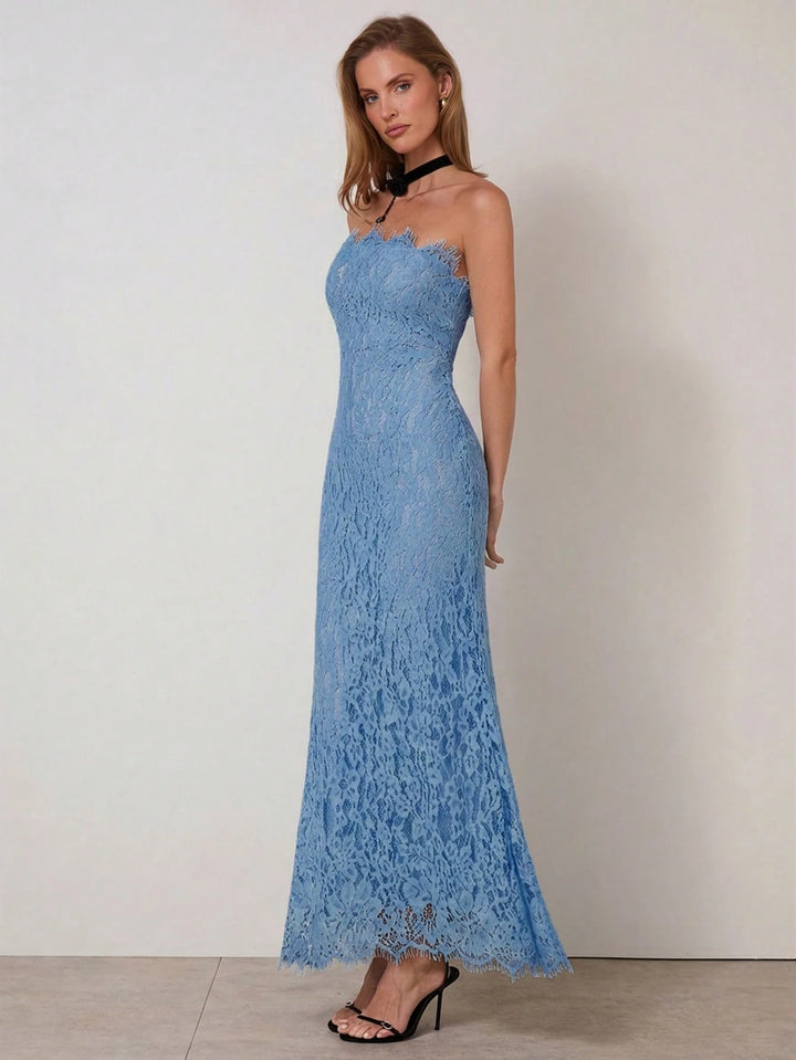 Rochie maxi SHEIN, albastru