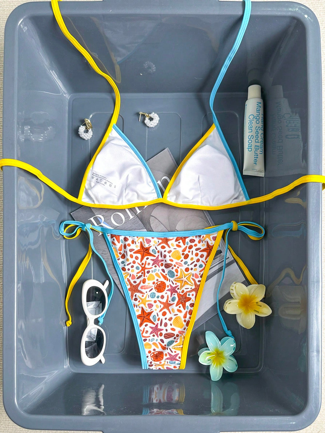 SHEIN bikini szett, vegyes színek