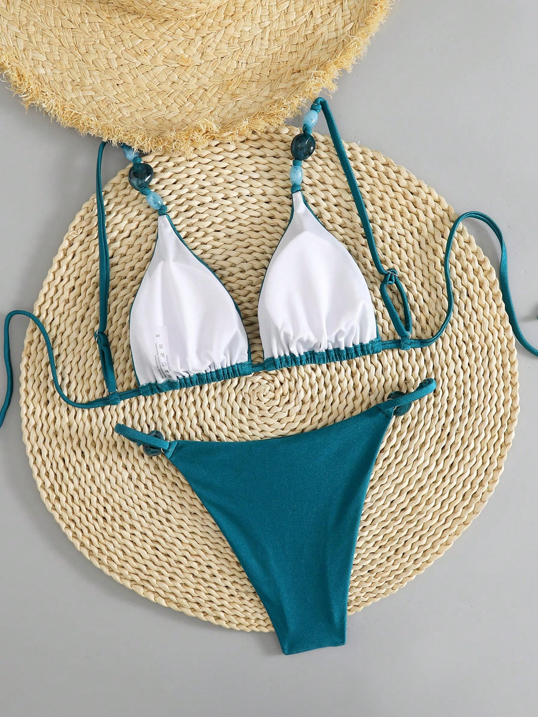 Set bikini SHEIN, turcoaz