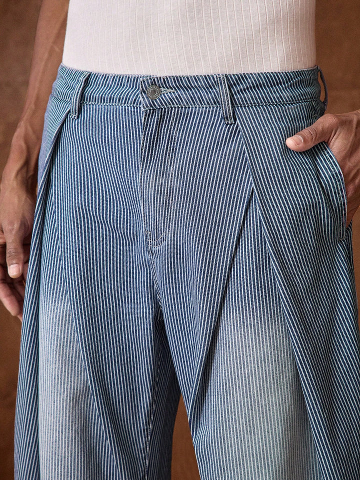 Pantalon SHEIN, albastru