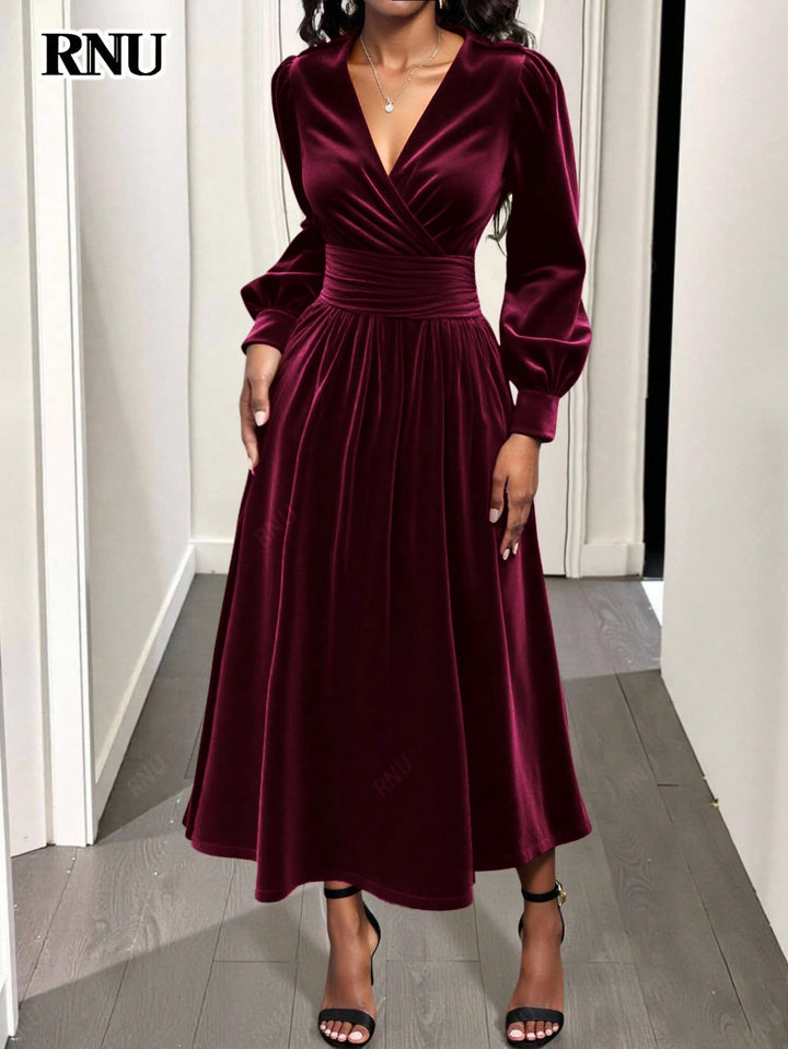 Rochie maxi SHEIN, vișiniu