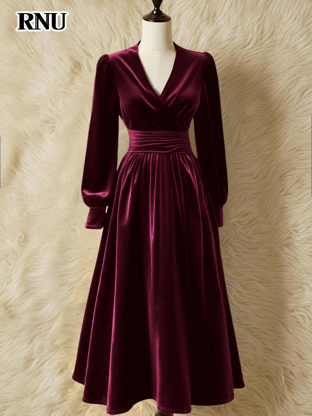Rochie maxi SHEIN, vișiniu