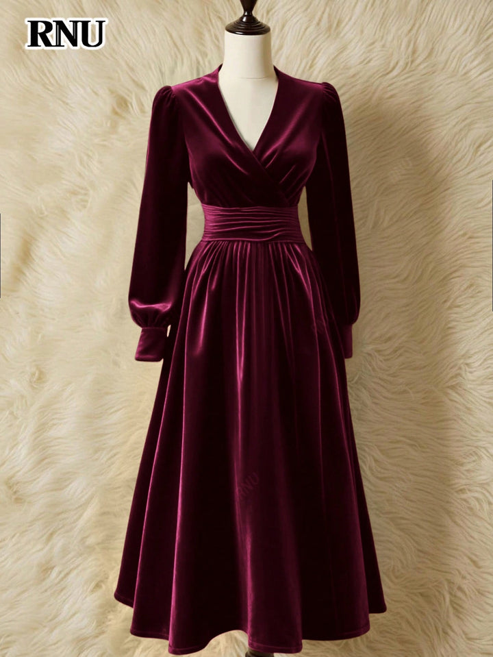 Rochie maxi SHEIN, vișiniu
