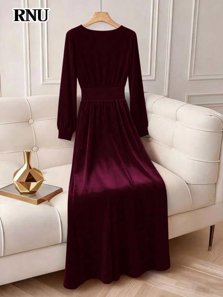 Rochie maxi SHEIN, vișiniu