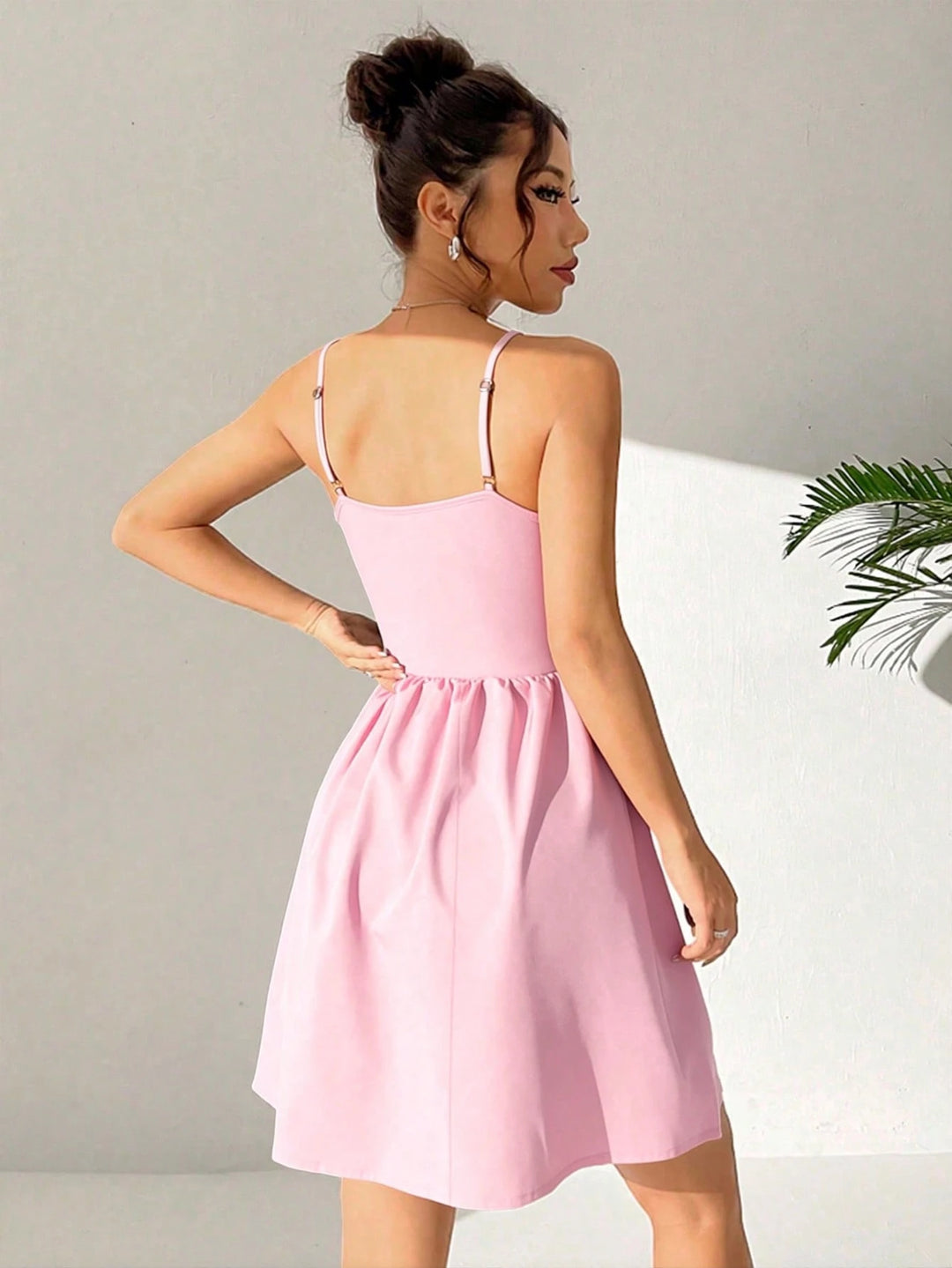 Rochie mini SHEIN, roz