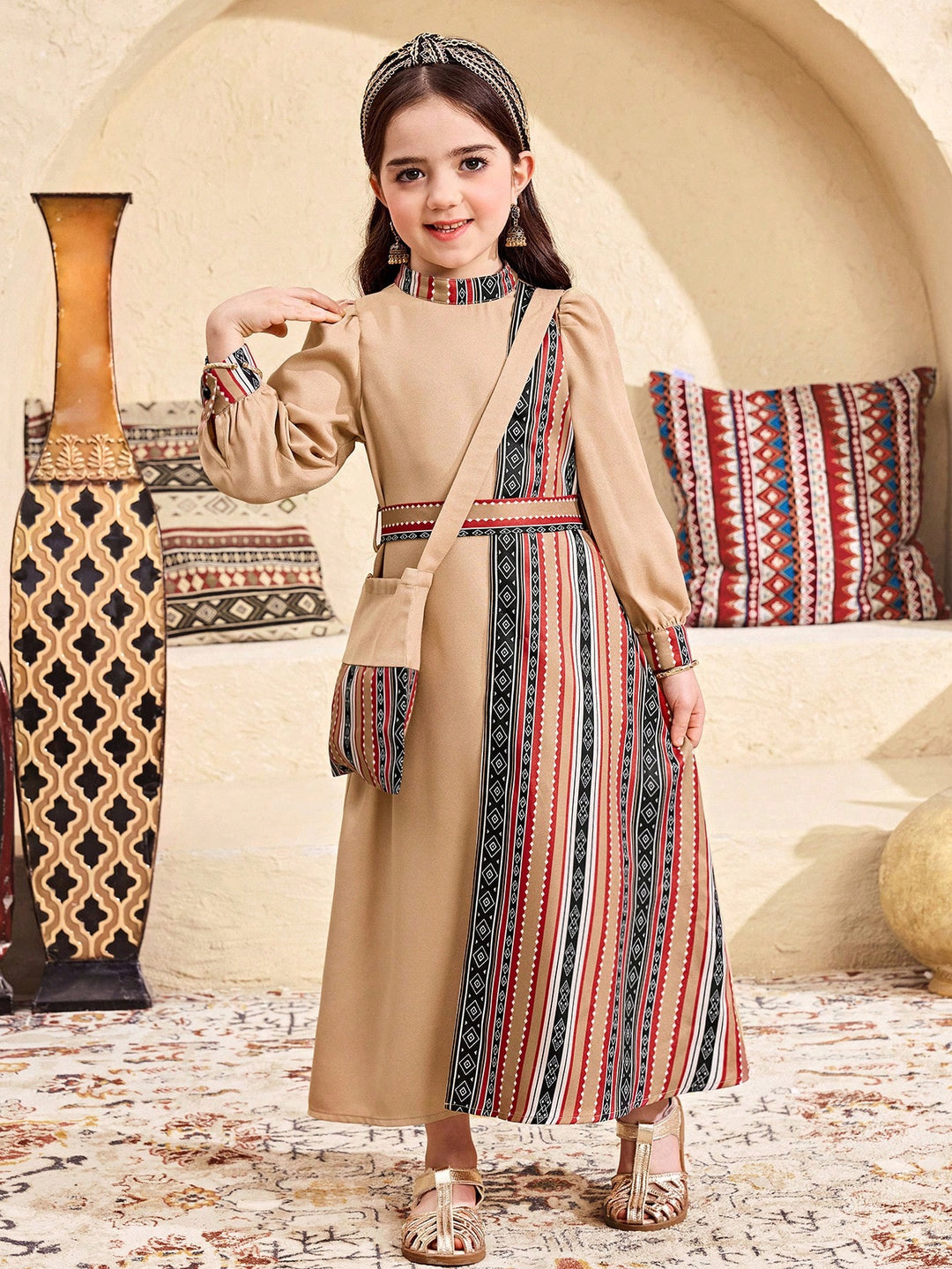 Rochie SHEIN, kaki