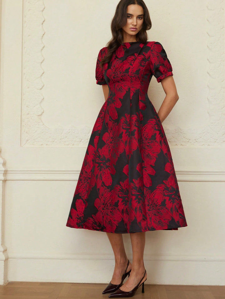 Rochie midi SHEIN, mix culori