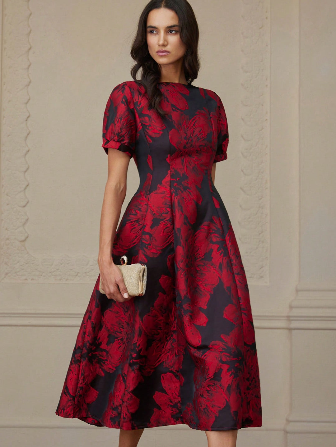 Rochie midi SHEIN, mix culori