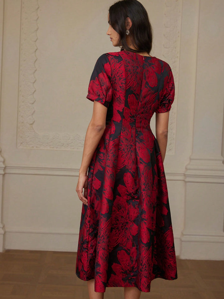 Rochie midi SHEIN, mix culori