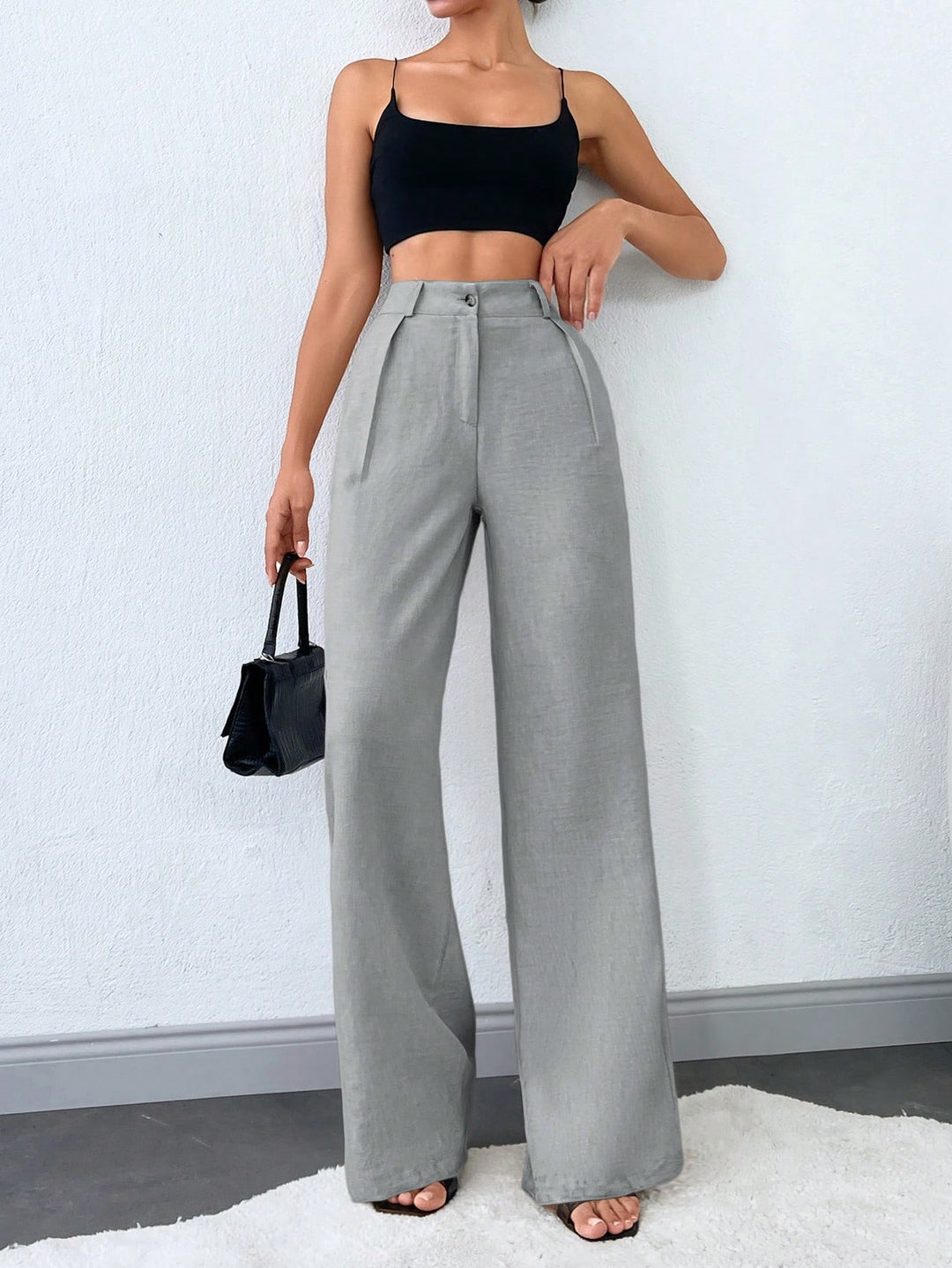 Pantaloni SHEIN, gri
