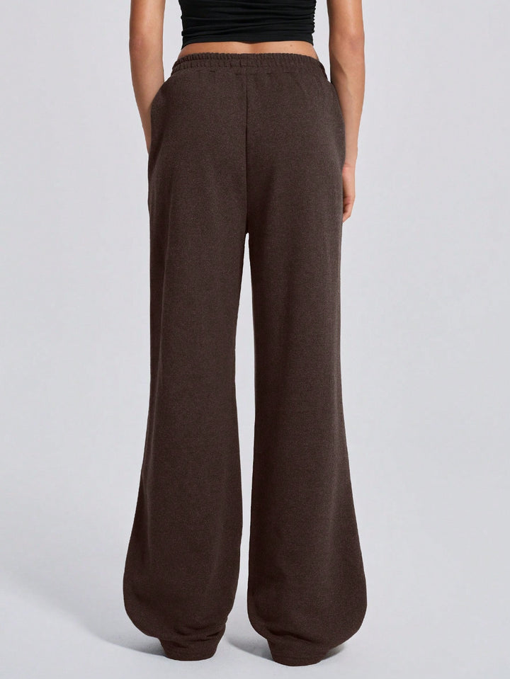 Pantaloni SHEIN, maro