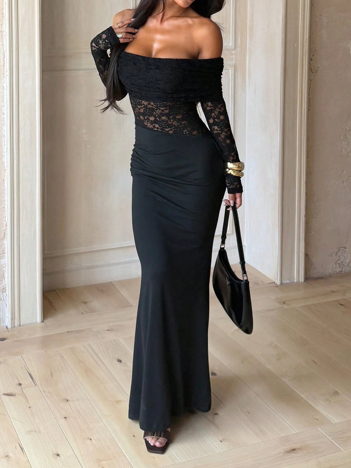 Rochie maxi SHEIN, negru