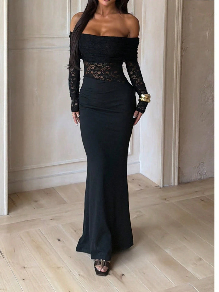 Rochie maxi SHEIN, negru