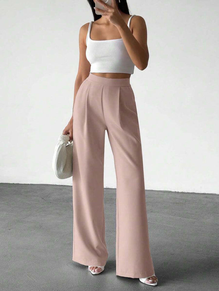 Pantaloni SHEIN, roz
