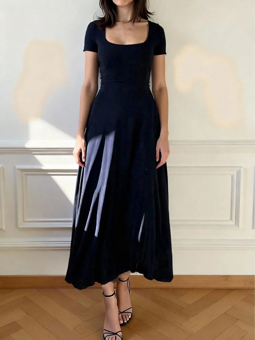 Rochie maxi SHEIN, bleumarin