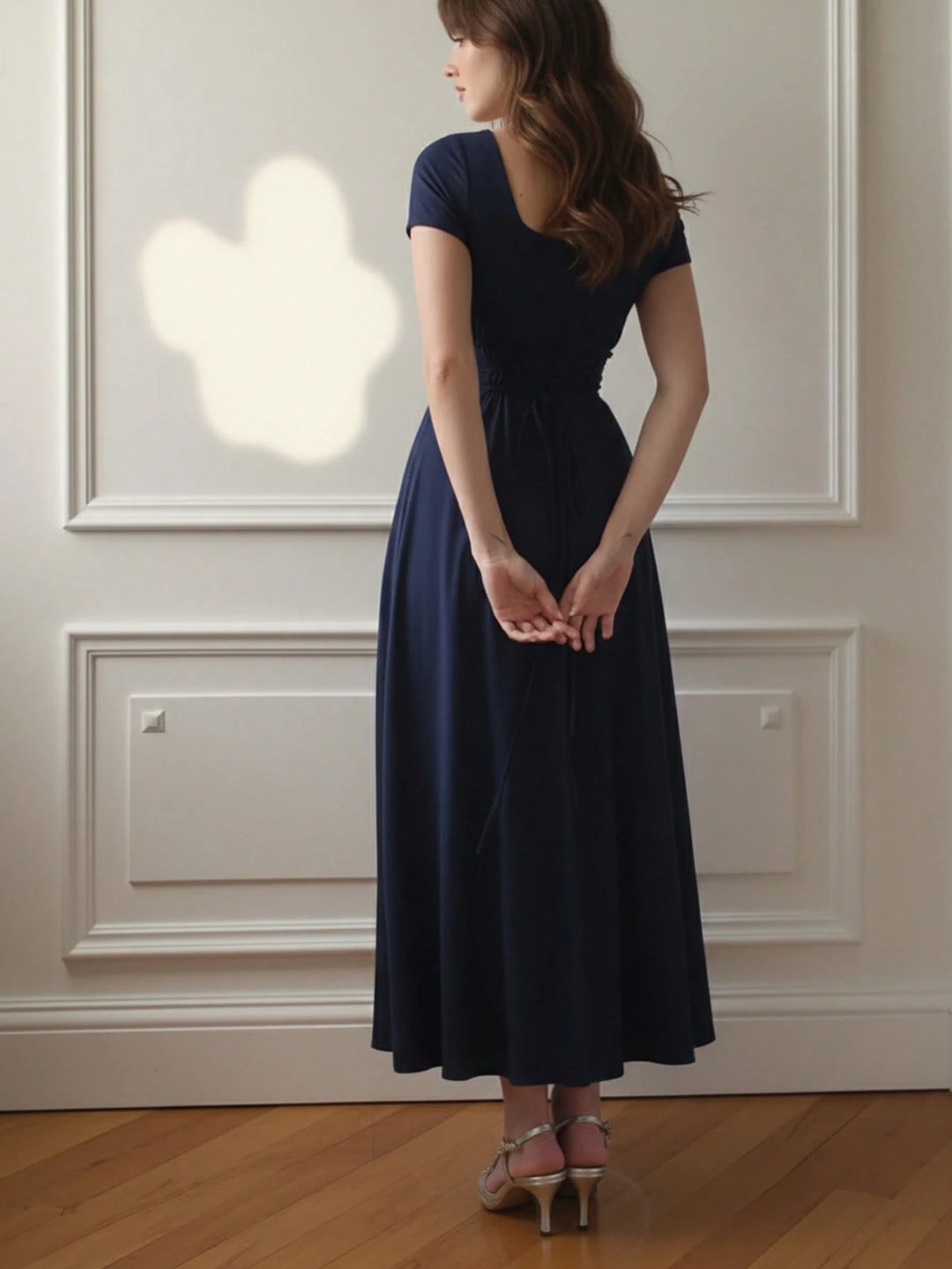 Rochie maxi SHEIN, bleumarin